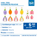 C01 LLAVERO PELUCHE COD: 7703 CJN POR 360 UND