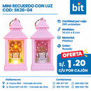 C01 MINI RECUERDO CON LUZ  COD: SK26-04 CJN 240 SET