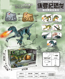 Y333-35 JUGUETE DINO VELOCIRAPTOR CJN X 12 UND