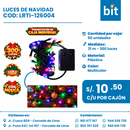 C01 LUCES DE NAVIDAD 300 LCS MULTICOLOR COD: LRTI-126004