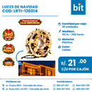 LUCES DE NAVIDAD COD: LRTI-126014