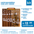 C01 LUCES NAVIDEÑAS COD: LRTI-126029 CJN 30 UNID