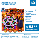 C01 LUCES DE NAVIDAD 480L/100M  COD: LRTI-126068 CJN 10 UND