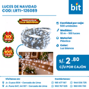 C01 LUCES COD: LRTI-126089 CJN 500 UND