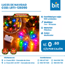 C01 LUCES HADA LED COD: LRTI-126090 CJN 500 UND