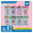 C03 STICKER DE TRALALERO TRALALA / COD: LAA CJN 2400 UNDS