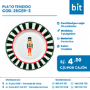 PLATO TENDIDO COD: 26CER-3