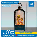 📦 ADORNO NAVIDEÑO DE RESINA COD: C010724-WDL-23014C -- CJN  12 UNDS