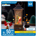 C01 ADORNO NAVIDEÑO DE RESINA COD: WDL-2114B -- CJN  12 UNDS