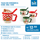 C01 TAZA DE CERAMICA COD: BSL-446 CJN 60 UNID