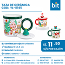 C01 TAZA DE CERAMICA COD: YL-8145 CJN 60 UNID