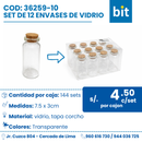 C01 ENVASE DE VIDRIO COD: 36259-10  CJN 144 UND