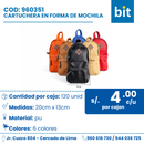 C02-CARTUCHERA EN FORMA DE MOCHILAS MODELO 1 COD 960351