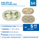 C03 TAPETE PARA PISO / COD: 918-A2/ 100 UNIDS