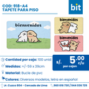 C03 TAPETE PARA PISO / COD: 918-A4/ 100 UNIDS