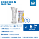 C01 FLORERO COD: 0638-12 CJN 15 UND