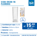 C01 FLORERO COD: 0638-16 CJN 8 UND
