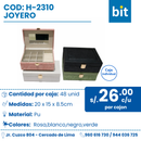 CO3 JOYERO / COD: H-2310 CJN 48 UND