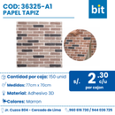 C03 PAPEL TAPIZ/ COD:36325-A1- CJN 150 UNDS