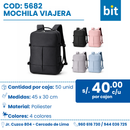 C01 MOCHILA COD: 5682  CJN 50 UND