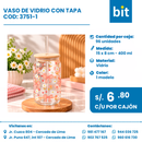 C01 VASO VIDRIO COD: 3751-1 CJN 96 UND