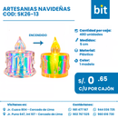 C01 ARTESANÍA NAVIDEÑA COD: SK26-13 CJN 480 SET