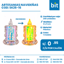C01 ARTESANÍA NAVIDEÑA  COD: SK26-16 CJN 240 UND