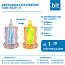 C01 ARTESANÍA NAVIDEÑA COD: SK26-17 CJN 240 UND