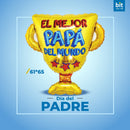 C02-GLOBO COPA EL MEJOR PAPÁ DEL MUNDO - VENTA POR CAJÓN