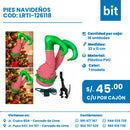C01 PIES NAVIDEÑOS COD: LRTI-126118 CJN 16 UNID