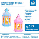 C01 MINI RECUERDO CON LUZ COD: SK26-05 CJN 240 UND