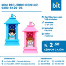 C01 MINI RECUERDO CON LUZ COD: SK26-06 CJN 240 UND