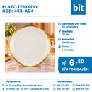 C01 PLATO TENDIDO COD: 453-AB4 CJN X 36 UNID
