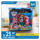 C01-6144-MUÑECA NOELI SIRENA (solo en tienda)