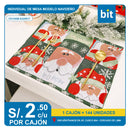 INDIVIDUAL DE MESA  MODELO NAVIDEÑO / COD: 6325017 - CJN 144