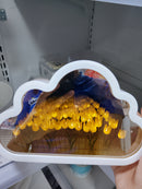 C01 ADORNO DE PLASTICO NUBE TULIPÁN COD: HX080D  CJN 60 UNID