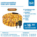 C01 LUCES NAVIDEÑAS COD: LRTI-126046 CJN 20 UNID