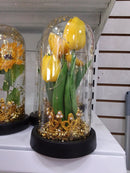 C01 ADORNO TULIPAN EN CUPULA PLASTICA COD: HX012A CJN 60 UNID RIMAC