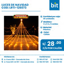 C01 LUCES DE NAVIDAD COD: LRTI-126073 CJN 30 UNID