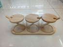 C01 SET FRASCOS DE VIDRIO COD: 3510-5 CJN POR 40 SET